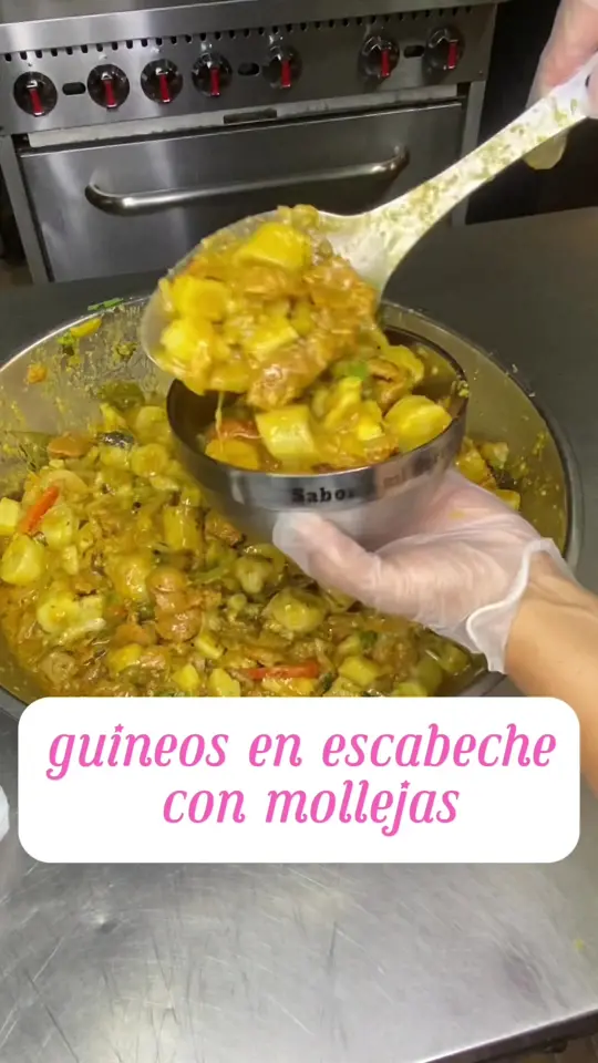 Sabor a Mi Tierra in Port Charlotte showing food, guineos en escabeche con mollejas, video by sabor.a.mi.tierra.pc on TikTok