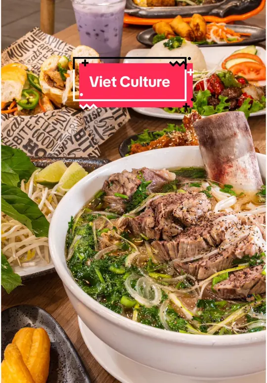 Saigon Cafe in Lawrenceville showing food, chicken wings, firecracker shrimp, spring rolls, grilled pork banh mi, fried dough, bo ne (saigon sizzling steak), colossal pho, legacy pho,, video by cindyandpeti on TikTok