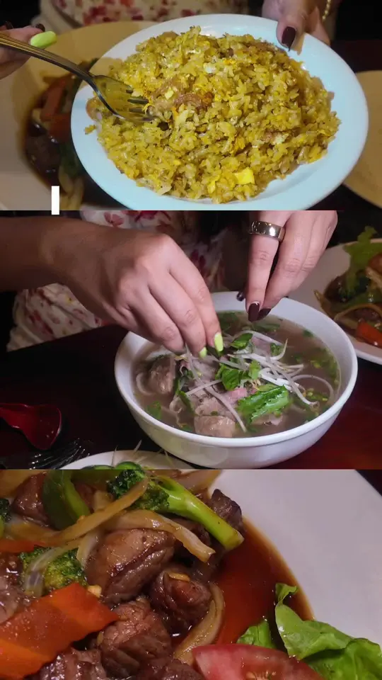 Saigon Noodle and Bistro (Goat Hot Pot - Lẩu Dê) in Orlando showing restaurant, bistro, goat hot pot, video by saragdv on TikTok
