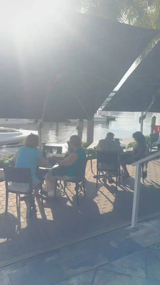 Sailor's Return in Stuart showing live music, waterfront dining, cocktails, happy hour, marina view, video by Sailor's Return on Facebook