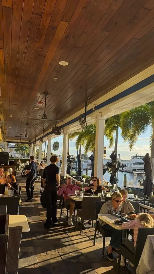 Sailor's Return in Stuart showing live music, prime rib night, happy hour, waterfront dining, seafood, video by Sailor's Return on Facebook