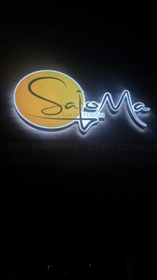 Sajoma Latin Fusion in Kissimmee showing dinner, visit, video by tianna_thephleb on TikTok