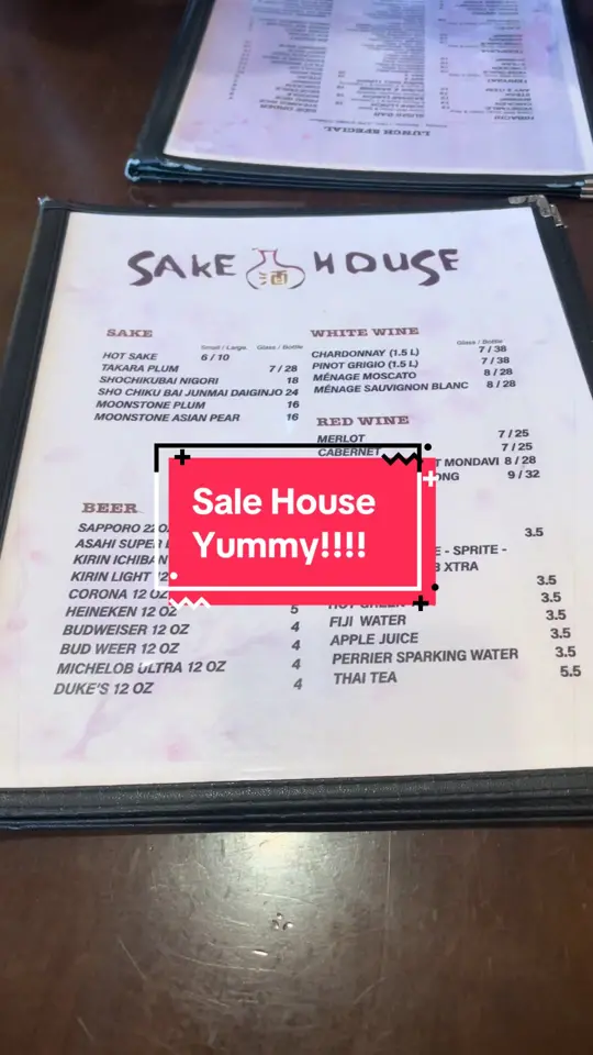 Sake House on TikTok, video by 2ndgradefun