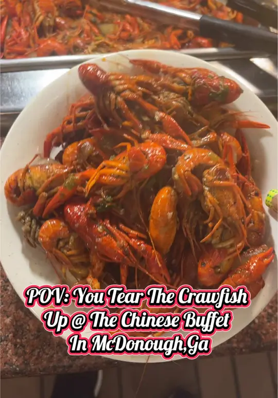 Sakura Hibachi Sushi Buffet in McDonough showing restaurant visit, hibachi, crawfish, video by mommymiatamoves on TikTok