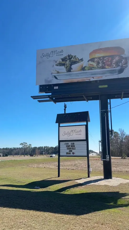 Sally Mae's Kitchen in Brooklet showing review, atmosphere, family gatherings, casual dinners, quick bite, video by Visit Statesboro! on Facebook