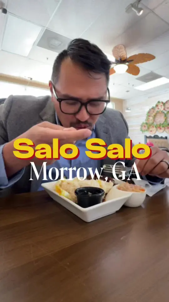 Salo Salo Filipino Cuisine in Morrow showing visit, filipino comfort food, video by chrismomongan on TikTok