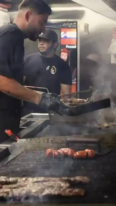 Salt in Fernandina Beach showing prime beef, ribeye steak, churrasco argentino, all beef, video by saltandgrill on TikTok