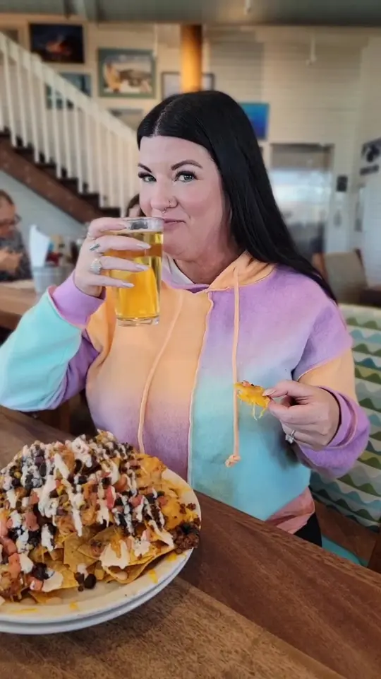 Salt Life Food Shack in St. Augustine showing visit, good eats, video by laurielivinlife on TikTok
