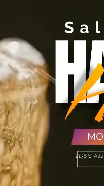 Salty Pint in Daytona Beach Shores showing happy hour, drinks, video by Salty Pint on Facebook