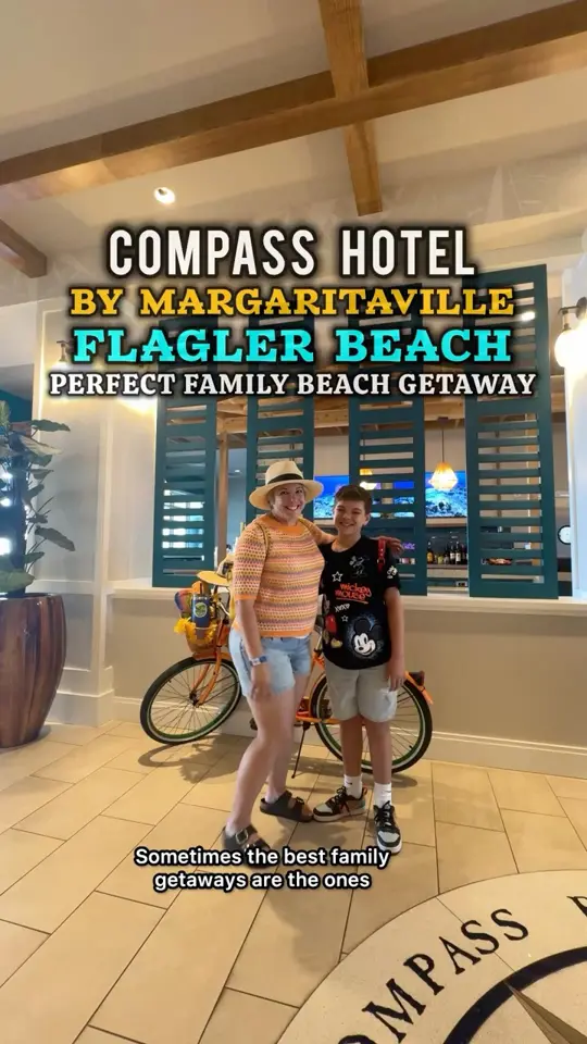 Salty Rim Bar & Grill in Flagler Beach showing hotel review, family fun, video by Walkingonglitterandsunshine on YouTube