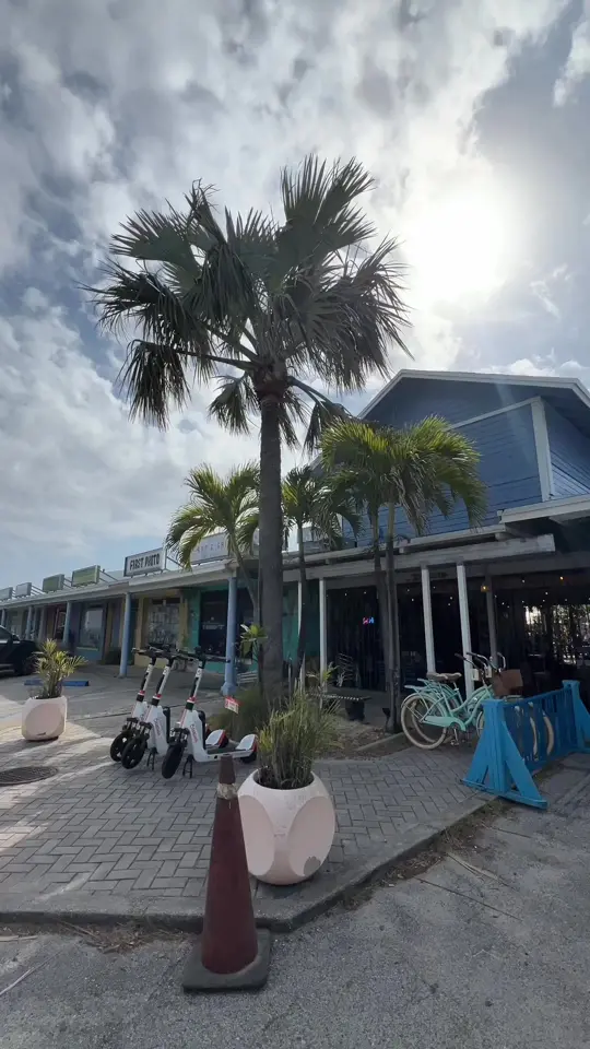 Salty Sisters Bar & Grill in Cocoa Beach showing dining, family friendly experience, video by Lauren Lee on Facebook