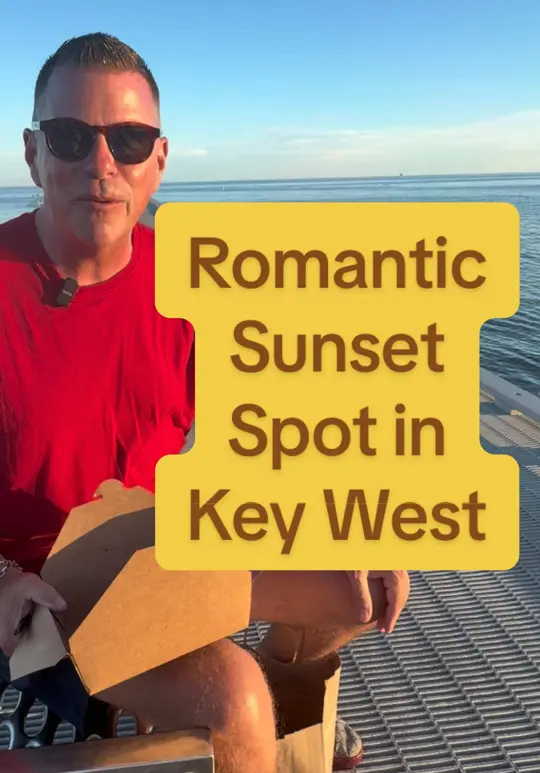 Salute! On The Beach in Key West showing food, key lime pie, sunset view, beach atmosphere, video by keywestshawn on TikTok