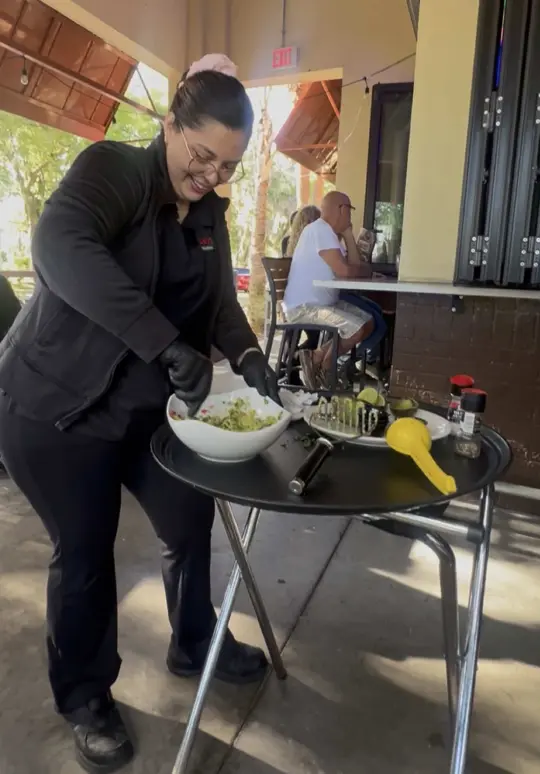 San Joses Original Mexican Restaurant in Clermont showing food, guacamole, video by sanjosesoriginalmex on TikTok