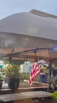Sand Bar ️ in Marco Island showing live music, happy hour, ice-cold drinks, tasty bites, video by Marco Room Service on Facebook