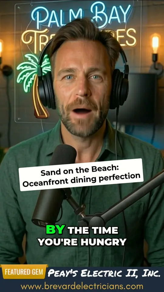 Sand on the Beach in Melbourne Beach showing food, fish dip, video by Palm Bay Treasures on Facebook
