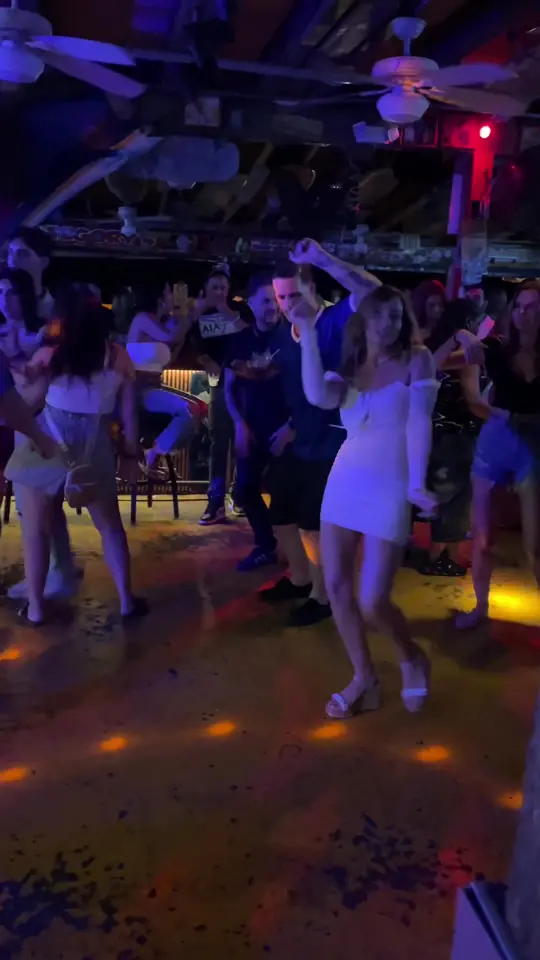 Sandbar Sports Grill in Cocoa Beach showing dj, live music, drinks, video by sandbarcb on TikTok