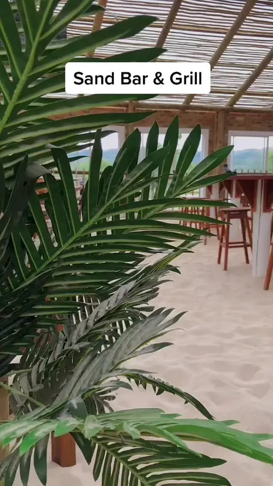 Sandbar Sports Grill in Cutler Bay showing beach bar, atmosphere, visit, video by casacararesort on TikTok