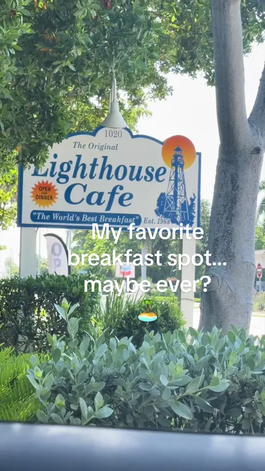 Sanibel Café in Sanibel showing review, breakfast, video by baileydawnn on TikTok