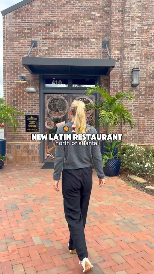 Santa María in Cumming showing latin tapas, fresh seafood, oysters, indoor/outdoor bar, cocktails, sangria, video by The Atlanta Guide on Facebook