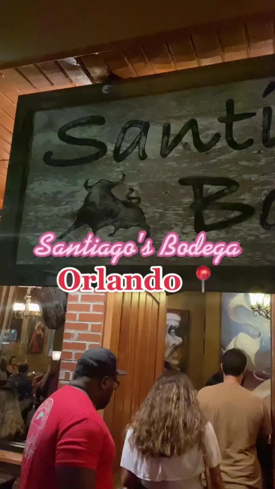 Santiago's Bodega in Orlando showing tapas, video by cfomoneyfoproblems on TikTok