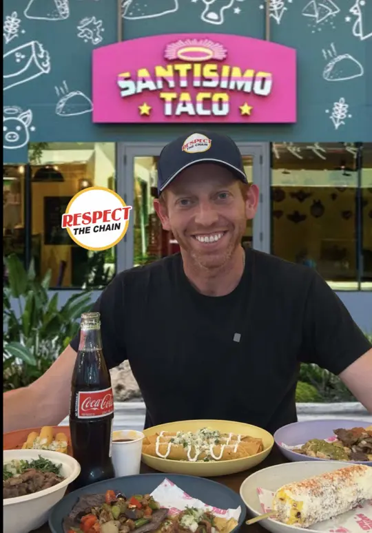  in Florida showing food, tacos, steak tacos, birria tacos, pastor tacos, pollo tacos, video by respectthechain on TikTok