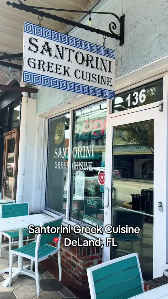 Santorini Greek Cuisine on TikTok, video by blaha_blast