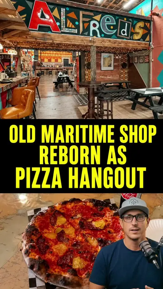 Sarbez! in St. Augustine showing restaurant, pizza, bar, arcade, live-music venue, video by retiremetoflorida on TikTok