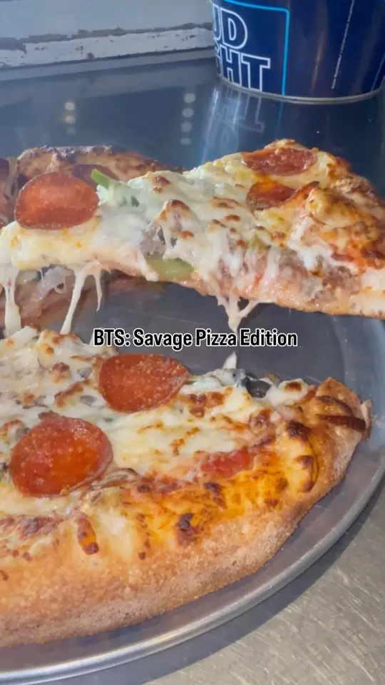 Savage Pizza (Kennesaw) in Kennesaw showing pizza, fresh dough, video by Savage Pizza - Kennesaw on Facebook