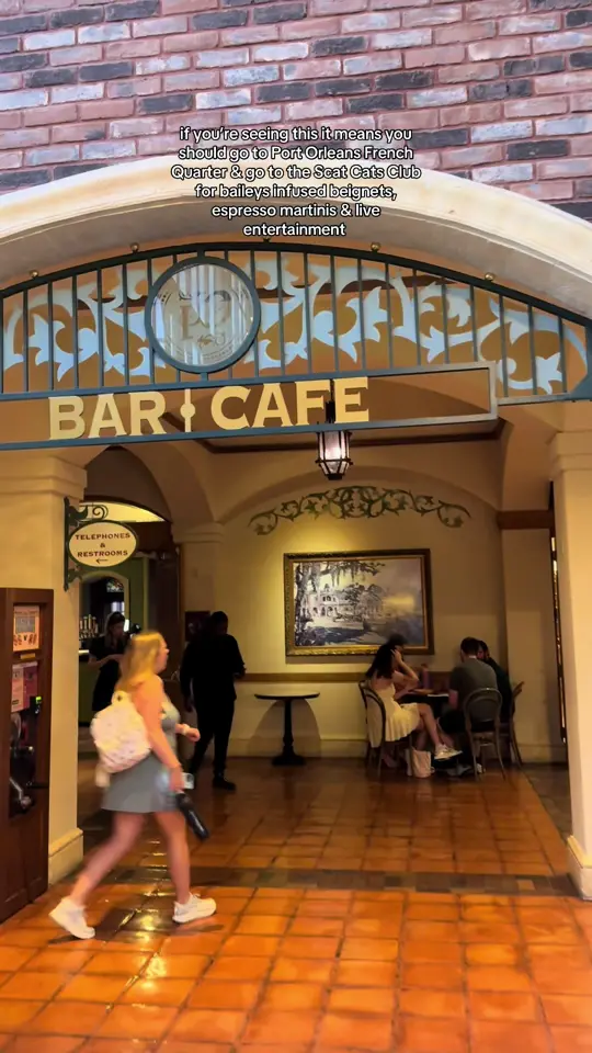 Scat Cat's Club - Lounge in Lake Buena Vista showing visit, atmosphere, video by haleekusnerrowley on TikTok