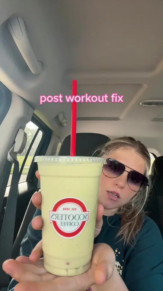 Scooter's Coffee in Plant City showing smoothie, mango smoothie, video by jerahcuppy on TikTok