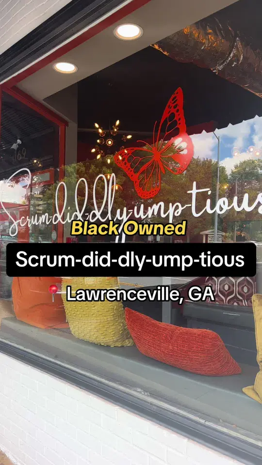 Scrum-did-dly-ump-tious in Lawrenceville showing brunch, bottomless mimosas, video by meganwhitnee on TikTok