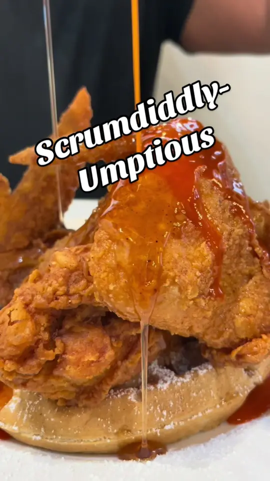 Scrum-did-dly-ump-tious in Lawrenceville showing brunch, food, video by theblackfoodies1 on TikTok