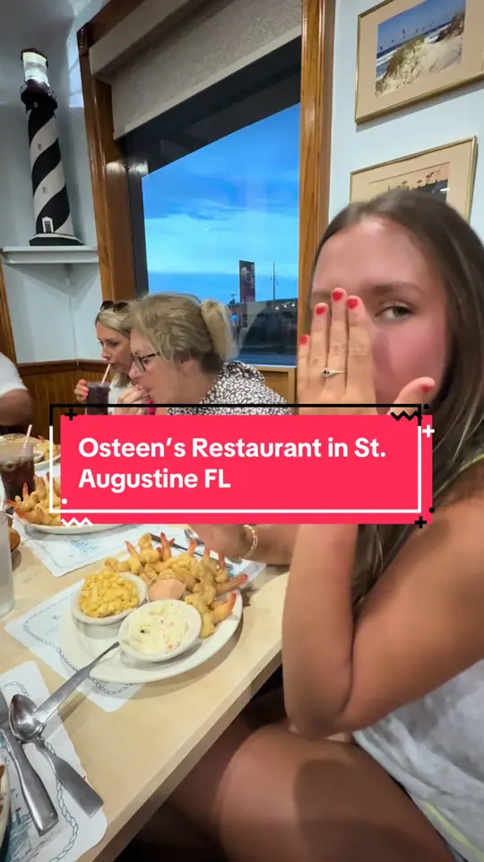 Seafood Kitchen of St. Augustine in St. Augustine showing review, fried shrimp, video by sallyslyfe101 on TikTok