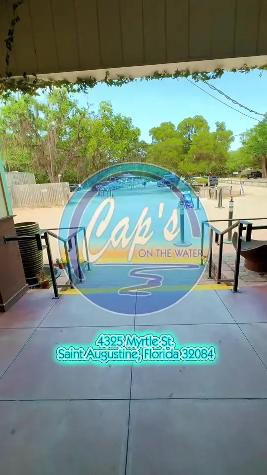 Seafood Kitchen of St. Augustine in St. Augustine showing review, watermelon salad, alligator tail, shrimp, video by goddessalchemist111 on TikTok