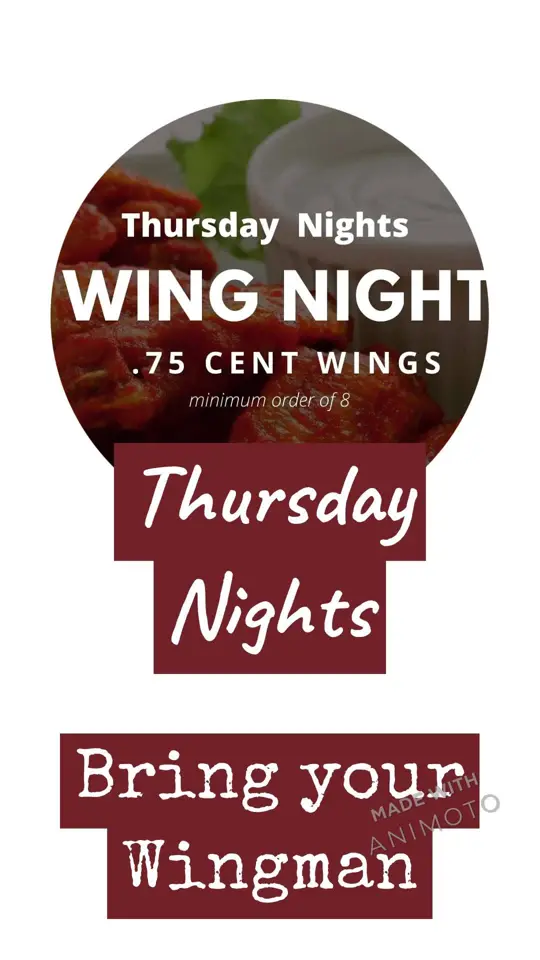 Sean Ryan Pub in Vero Beach showing wing night, video by Sean Ryan Pub on Facebook