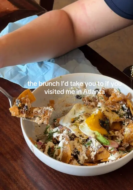 Season in Marietta showing brunch, breakfast, biscuits, cheeseburgers, beverages, flavored syrups, video by seasonmarietta on TikTok