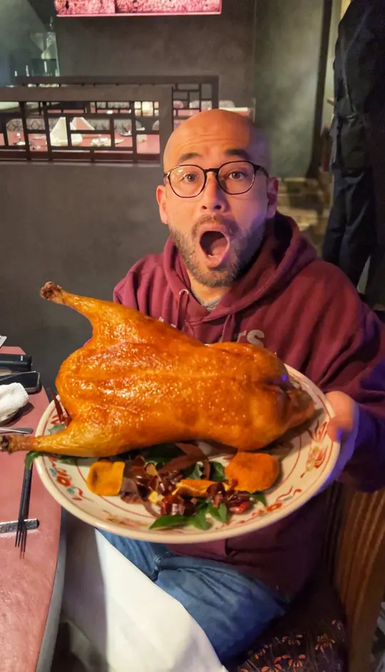 Seasons of Japan in Pooler showing food, chuka aoki signature course, four seasons special assorted appetizers, homemade xiaolongbao, spring rolls with grilled eel and toro eggplant, beijing duck, video by shinichimine on TikTok