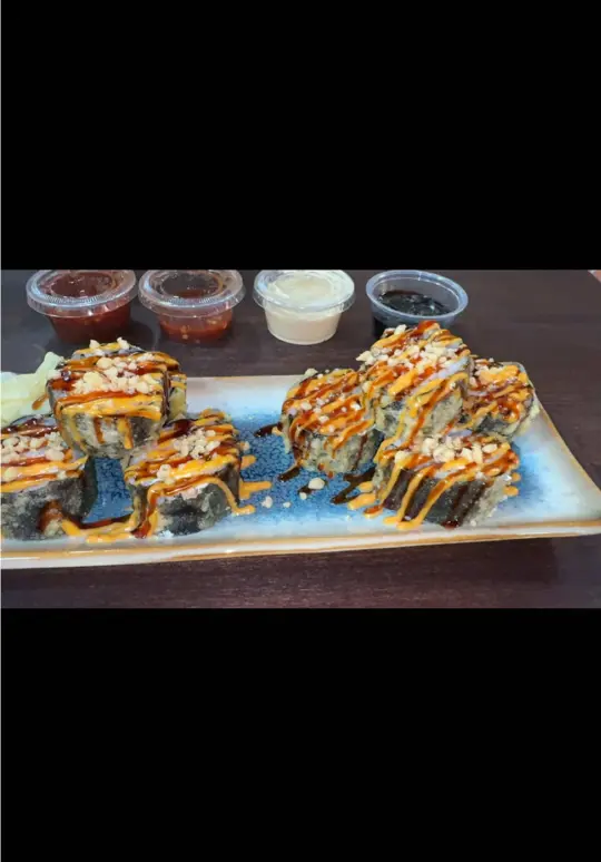 Seasons Of Japan in Savannah showing restaurant review, food quality, ambience, customer service, video by misslenaab on TikTok