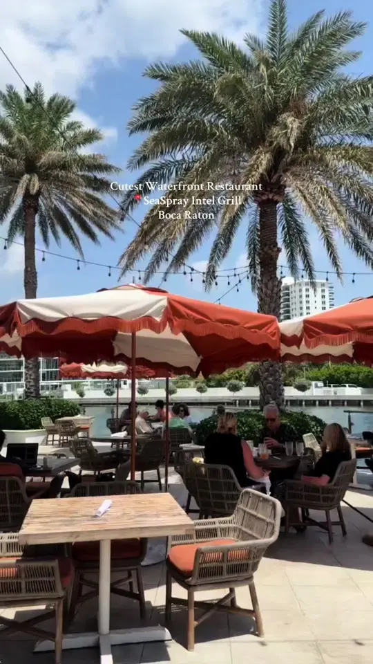  in Florida showing review, waterfront dining, atmosphere, video by miamigirlfoodie on TikTok