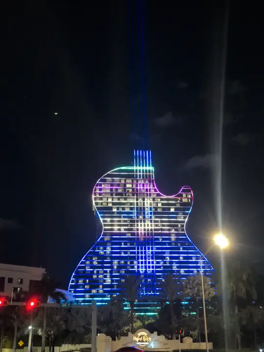 Seminole Hard Rock Hotel & Casino on TikTok, video by exploreftl