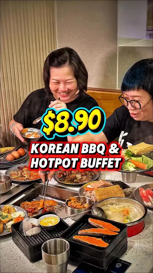  in Florida showing buffet, senior buffet, korean bbq, hotpot, video by Lobang Siah on Facebook