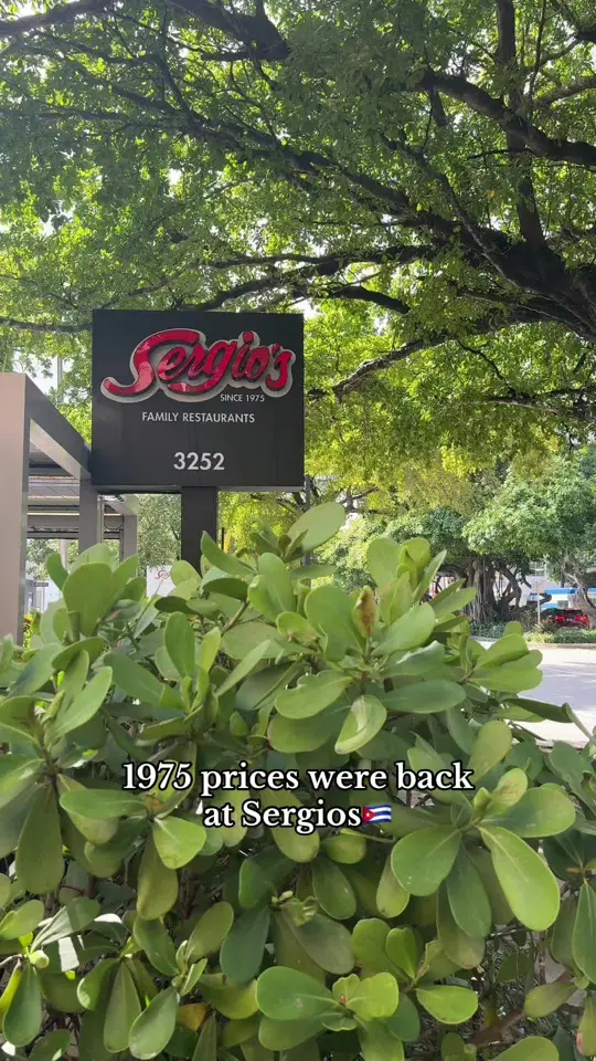 Sergio's in Miami showing food review, cuban sandwich, elena ruz sandwich, pan con bistec, video by bestofflorida on TikTok
