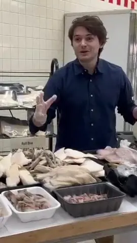 Seven Fish in Key West showing seafood, seven-fish dinner, tradition, in-house butcher, video by rullibros on TikTok