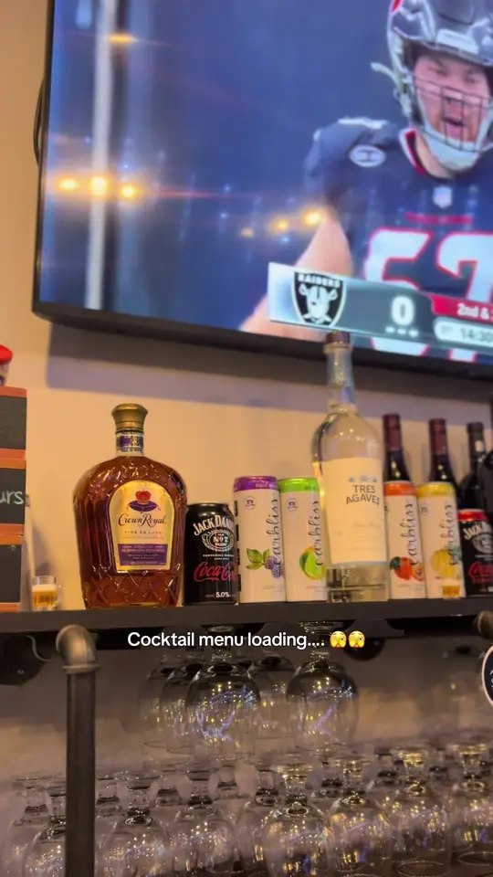 Seven Hills Brewhouse & Kitchen in Dallas showing bar, atmosphere, venue expansion, mixed drink menu, video by sevenhillsbrewery on TikTok