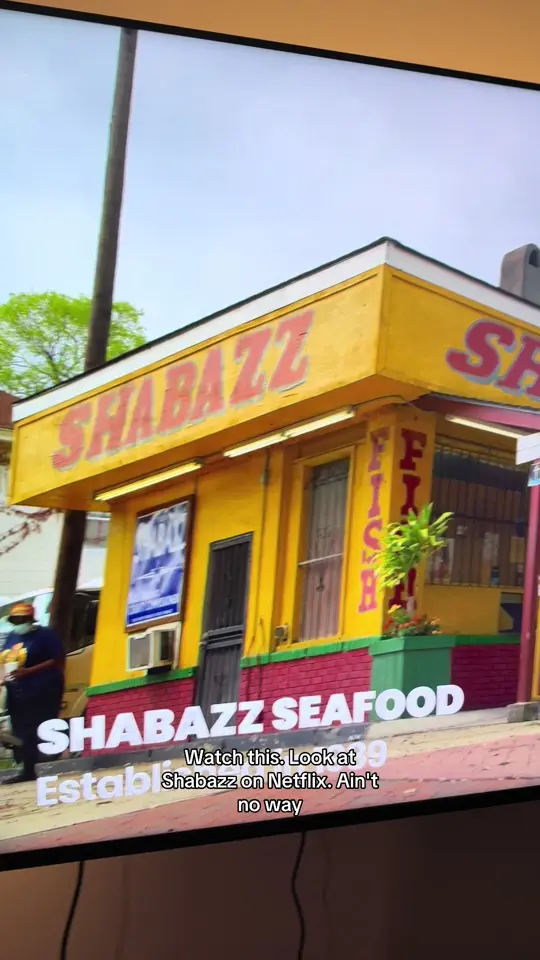Shabazz Seafood Restaurant in Savannah showing review, visit, video by shabazzseafood on TikTok