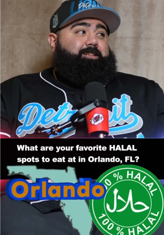 Shah's Halal Food in Orlando showing review, visit, video by thinkaboutitthepodcast on TikTok