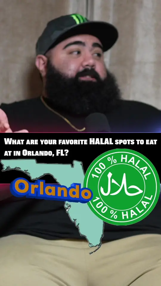 Shah's Halal Food in Orlando showing review, visit, video by thinkaboutitthepodcast on TikTok