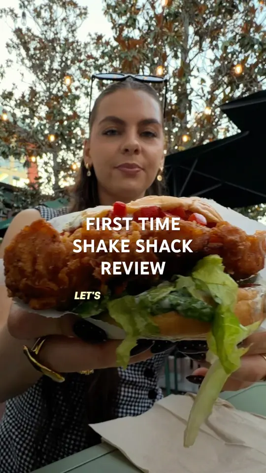 Shake Shack Coral Gables in Coral Gables showing restaurant visit, burger, fries, drink, video by That Foodie Lyss on YouTube