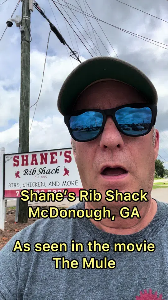 Shane's Rib Shack in Athens showing restaurant, bbq, video by thedevilspalate on TikTok