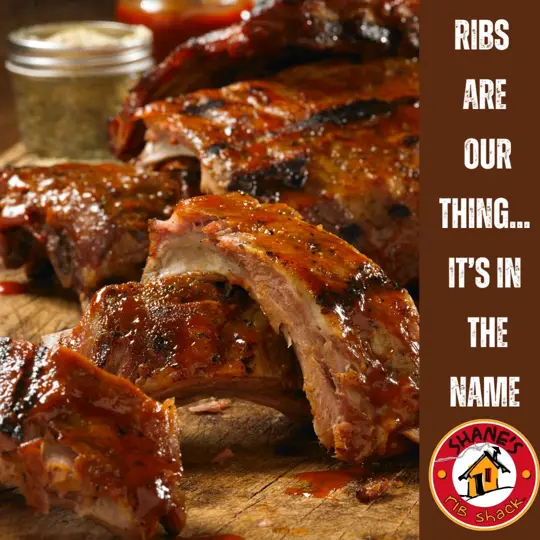 Shane's Rib Shack in Rome showing food, ribs, video by Shane's Rib Shack-Atlanta Edgewood Ave on Facebook